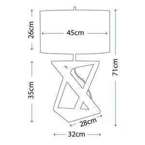 Lampa stołowa Aegeus 1 Elstead small 5