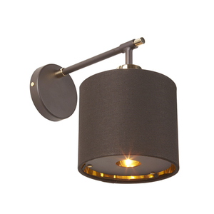 Balance 1 Light Kinkiet – Brązowy i Polerowany Mosiądz Elstead small 0