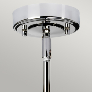 Lampa wisząca Agatha 1 - polerowany chrom Elstead small 1