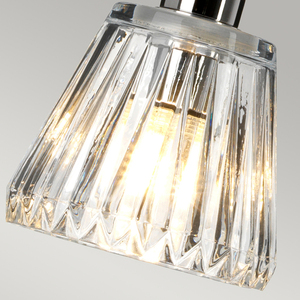 Lampa wisząca Agatha 1 - polerowany chrom Elstead small 2