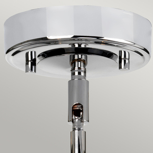 Lampa wisząca Agatha 3 - polerowany chrom Elstead small 1
