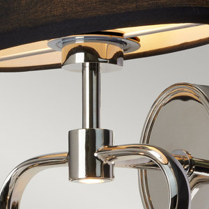 Lampa ścienna Falmouth 2 Light - polerowany chrom Elstead small 1