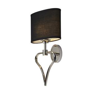 Lampa ścienna Falmouth 2 Light - polerowany chrom Elstead small 0