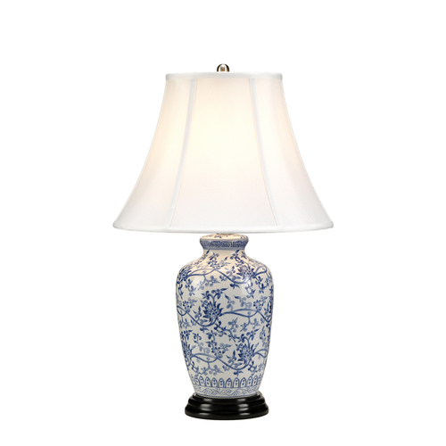 Sprawdź Niebieska lampa stołowa imbirowy 1 lampka Elstead