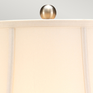 Niebieska tradycyjna 1 lampa stołowa Elstead small 2