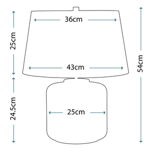 Lampa stołowa Columbus 1 Elstead small 4