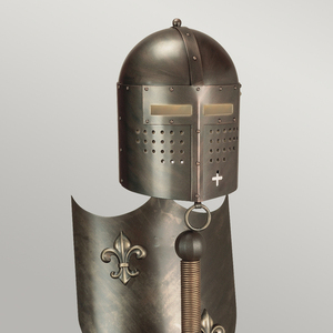 Lampa stołowa Crusader 1 Elstead small 2