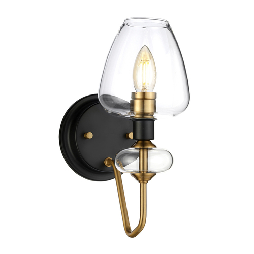 Sprawdź Lampa ścienna Armand 1 Light – postarzany mosiądz Elstead