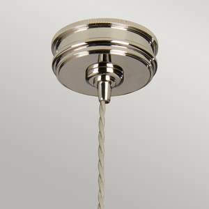 Lampa wisząca Douille 1 - polerowany nikiel Elstead small 1