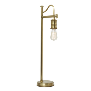 Lampa stołowa Douille 1 – postarzany mosiądz Elstead small 0