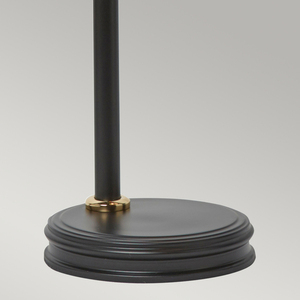 Lampa stołowa Douille 1 – czarny/polerowany mosiądz Elstead small 3