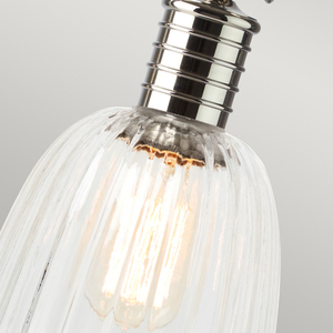 Lampa stołowa Douille 1 – polerowany nikiel Elstead small 3