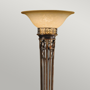 Opera 1 Light Torchiere Elstead small 1