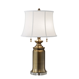 Lampa stołowa Stateroom 2 – Mosiądz Bali Elstead small 0