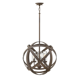 Żyrandol zewnętrzny Carson 3 Light Elstead small 0