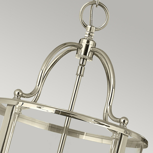 Średnia Lampa Wisząca Gentry 4 Light - polerowany nikiel Elstead small 2