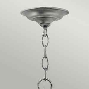 Lampa Wisząca Gentry 3 Light Mała - Pewter Elstead small 1