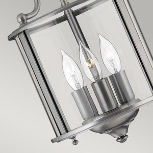 Lampa Wisząca Gentry 3 Light Mała - Pewter Elstead small 3