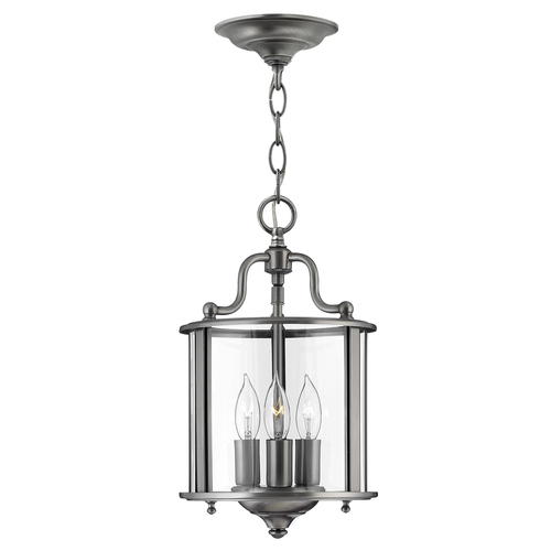 Sprawdź Lampa Wisząca Gentry 3 Light Mała - Pewter Elstead