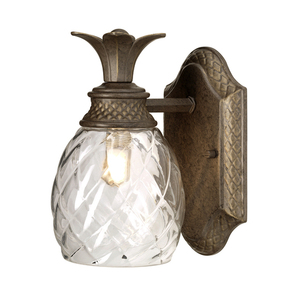 Lampa ścienna Plantation 1 Light – perłowy brąz Elstead small 0