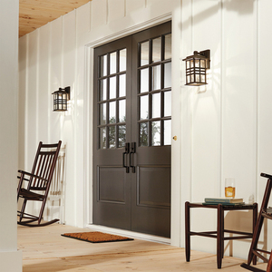 Beacon Square 1 Lekka latarnia ścienna Elstead small 3