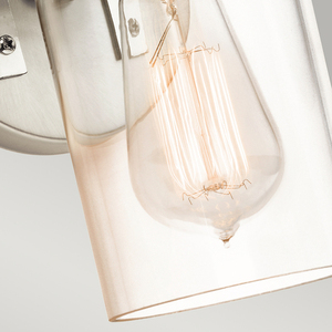 Lampa ścienna Brinley 1 Light - nikiel szczotkowany Elstead small 3