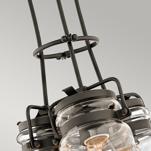 Lampa Wisząca Brinley 3 Light - Olde Bronze Elstead small 3