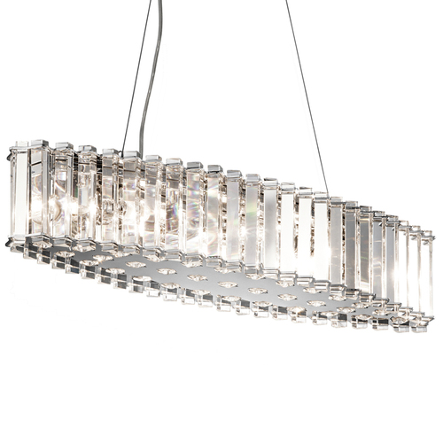Sprawdź Żyrandol Crystal Skye 8 Light Island Elstead