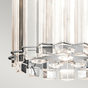 Lampa wisząca Crystal Skye 2 Light Mini Elstead small 2