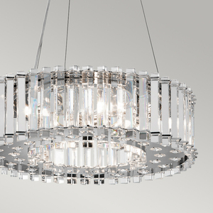 Lampa wisząca Crystal Skye 6 Elstead small 5