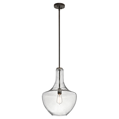 Sprawdź Lampa Wisząca Everly 1 Light Medium - Olde Bronze Elstead