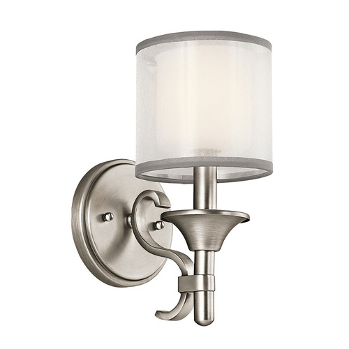 Sprawdź Lampa ścienna Lacey 1 Light – antyczna cyna Elstead