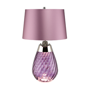 Lena 2 Light Mała Lampa Stołowa Śliwkowa Elstead small 0