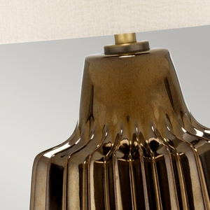 Newham 1 lekka duża lampa stołowa Elstead small 2