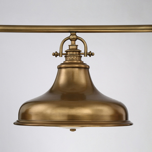 Żyrandol Emery 3 Light Island – wyblakły mosiądz Elstead small 4