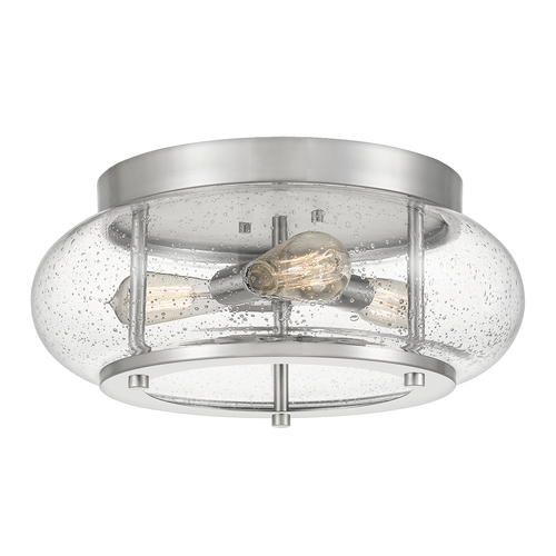 Sprawdź Trilogy 3 Light Flush Mount — nikiel szczotkowany Elstead