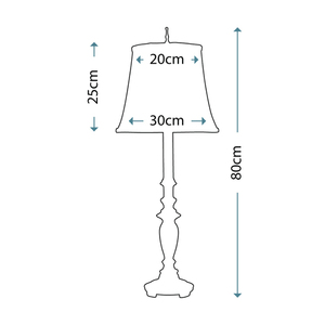 Lampa stołowa Maine 1 Elstead small 1