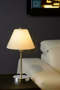 Lampa stołowa Lucide TOUCH srebrna szklana retro 12561/21/12 small 1