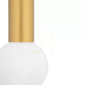 Lampa wisząca Nowodvorski BATON 7851 – mosiądz i czerń, 1×E27 small 6