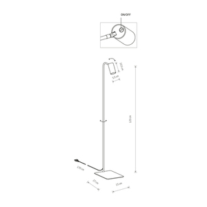 Lampa Podłogowa MONO 7714 Nowodvorski small 1