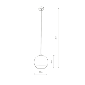 Lampa Wisząca GLOBE PLUS S 7605 Nowodvorski small 1
