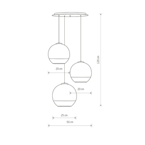 Lampa Wisząca GLOBE PLUS 7607 Nowodvorski small 1