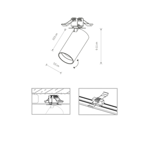 Downlight MONO SURFACE 7688 Nowodvorski small 1