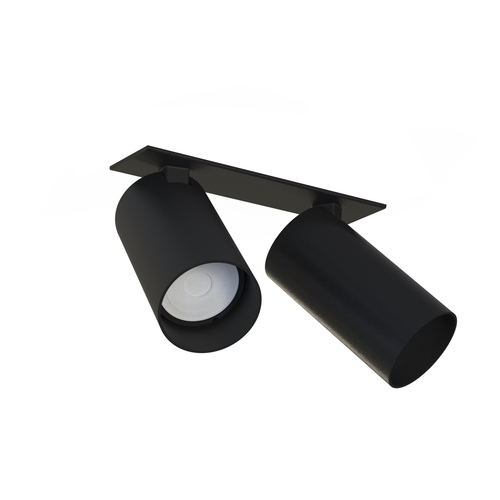 Sprawdź Lampa podtynkowa MONO SURFACE II 7834 Nowodvorski czarna 2x GU10