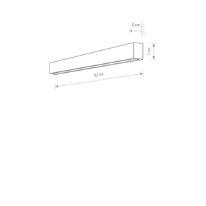 Kinkiet STRAIGHT WALL LED M 7561 Nowodvorski small 1