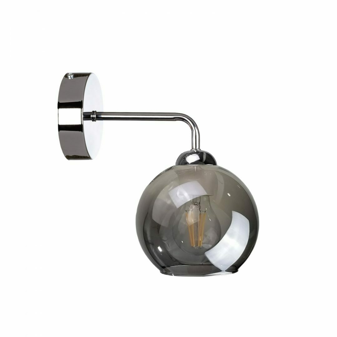 Sprawdź Kinkiet 1xE27 PLUTON SILVER Kinkiet 1xE27 PLUTON SILVER