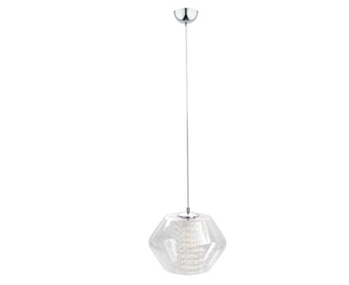 Sprawdź Lampa wisząca 1xE27 RODES CRYSTAL