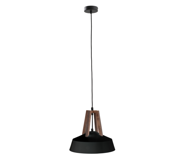 Sprawdź Lampa wisząca 1xE27 TRIX BLACK/BROWN Lampa wisząca 1xE27 TRIX BLACK/BROWN