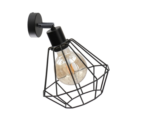 Sprawdź Kinkiet Keter Lighting Foskal Black 449, 1 × E27