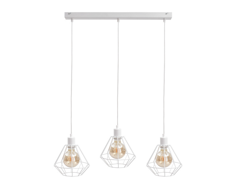 Sprawdź Lampa wisząca 3xE27 FOSKAL WHITE Lampa wisząca 3xE27 FOSKAL WHITE